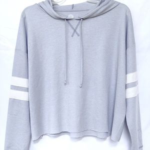 Powder blue sporty hoodie Size S